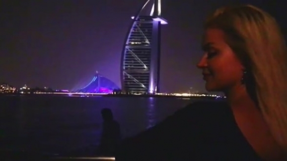 Марина Африкантова отдыхает в Дубаях